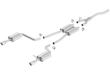 Borla type cat back - s-type, 2.25"