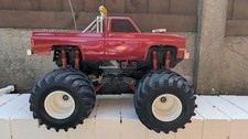 1/10 SCALE TAMIYA CLODBUSTER ORIGINAL CHEVROLET BADGED. BOXED. SEE DESCRIPTION.