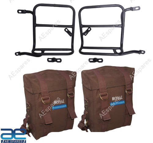 Brown pannier bags with - pannier,
