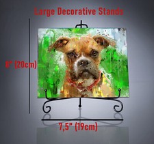 Large Iron Display Easel ipod Stand for Plate Books Photos Home & Office decor