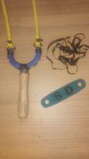 Wooden Handled Slingshot With