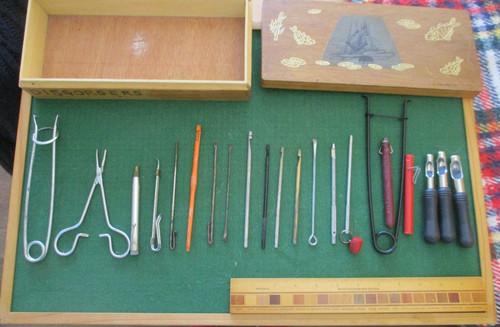 Vintage fishing disgorgers job - fishing,
