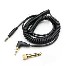 Headphones Cable 3.5mm Plug & 6.35mm Adapter For Panasonic Technics EAH-DJ1200