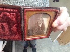 Very rare genuine daguerrotype
