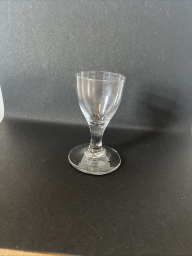 Georgian glass dram rummer - glass,
