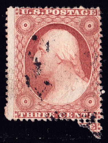26a 1857 1860 plated - 1857-1860, as