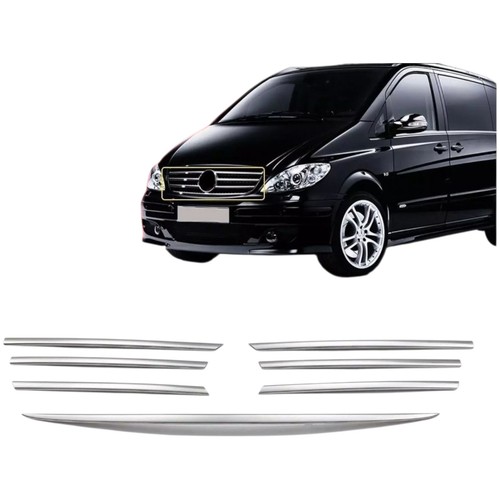 Chrome radiator grill - radiator, trims