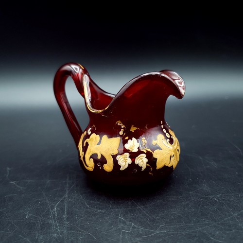 Antique cranberry glass ruby - cranberry,