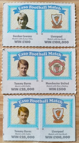Esso football match win - football,