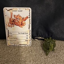 Mini Boglin Cheif Karf Dark Army Green With Power Card