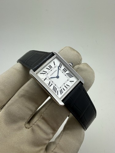 Cartier tank solo steel - cartier,