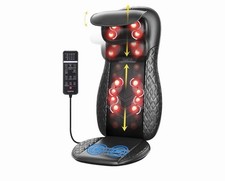Renpho Back Massager with Heat, Shiatsu Massage Chair Full Body, Neck-Adjustable