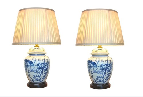 Pair chinese porcelain - of,