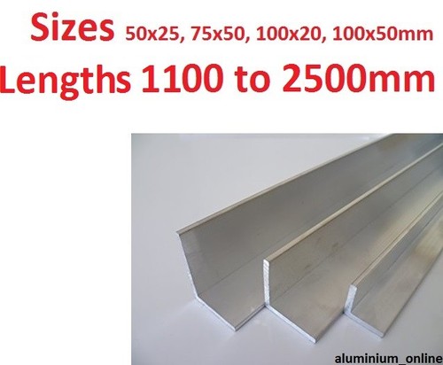 Aluminium angle unequal - 50, x