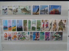 GREAT BRITAIN 1983 COMMEMORATIVE STAMPS YEAR SET MNH MINT 7 x SETS 29 x STAMPS