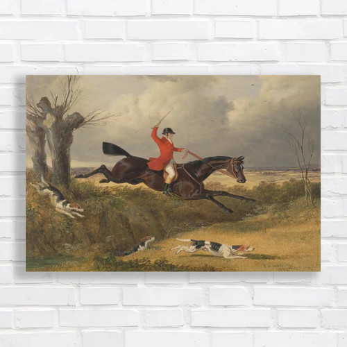 The hunting scene red - scene, jacket