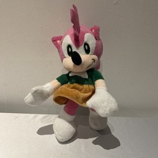 AMY ROSE Sonic the Hedgehog 10” Classic Plush Soft Toy 
