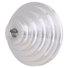 19mm Bore Aluminium Alloy Groove 5 Step Pulley Wheel