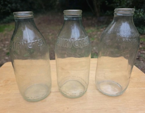 Vintage embossed milk - vintage,