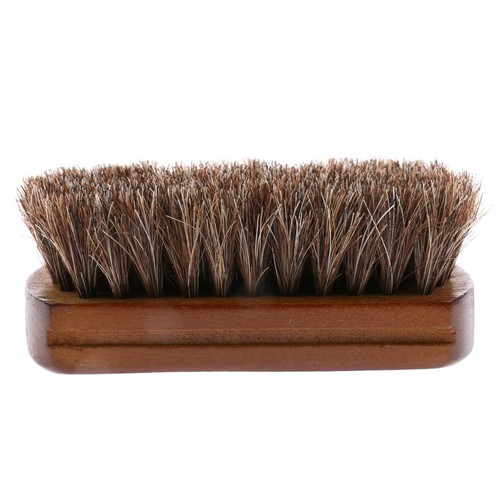 Wooden handle horsehair shoes - handle,