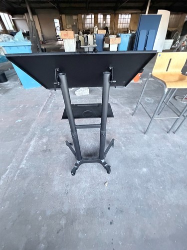 Black lectern metal - black, lecterns