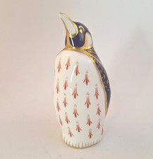 Royal Crown Derby Imari Paperweight Collection - Penguin - 5 1/4"