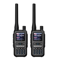 Baofeng UV5R Mini Dual-band Radio VHF UHF Double PTT Key USB C APP Programming