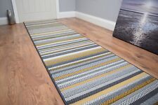 Multi Stripe Hallway Stairway Runner Rug Very Long Kitchen Door Mat