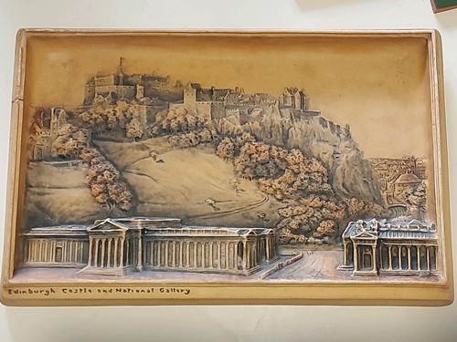 Vintage ivorex plaque - vintage, by