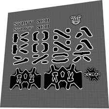 KONA STAB TUF CUSTOM Decal Set