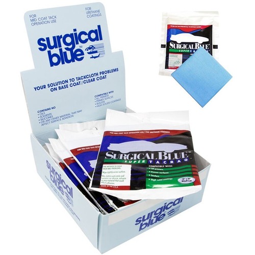 Surgical blue tack - rags, 12