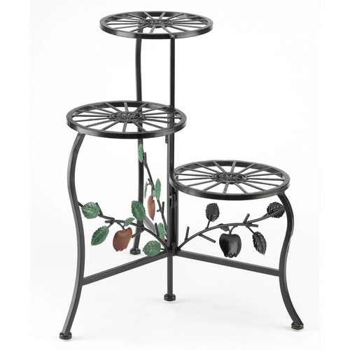 Wrought iron country - country, apple