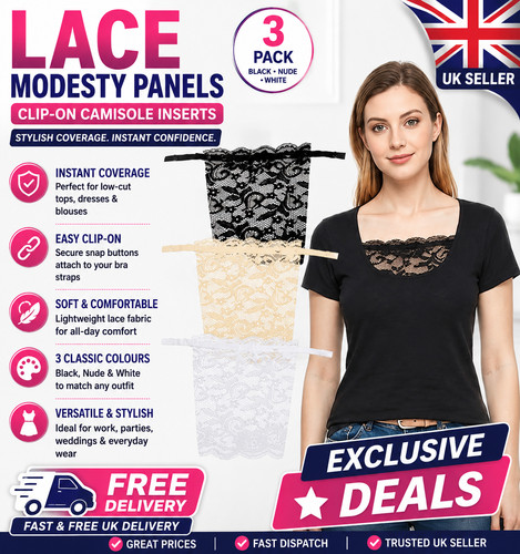 Women lace modesty - lace,
