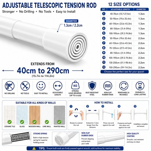Extendable telescopic voile - telescopic,