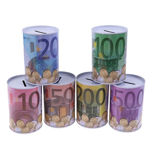 Money saving tin box - saving, christmas
