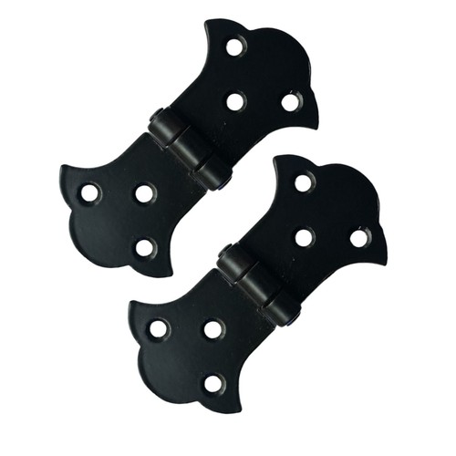 Black butterfly hinges - butterfly,