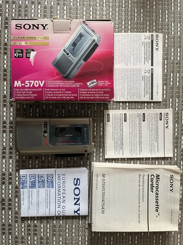 Sony micro cassette - sony,