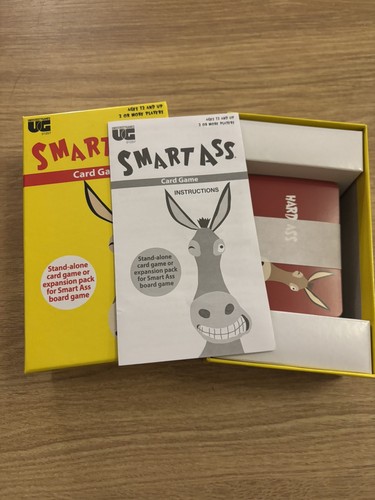 Smart ass family card game - game, 13+