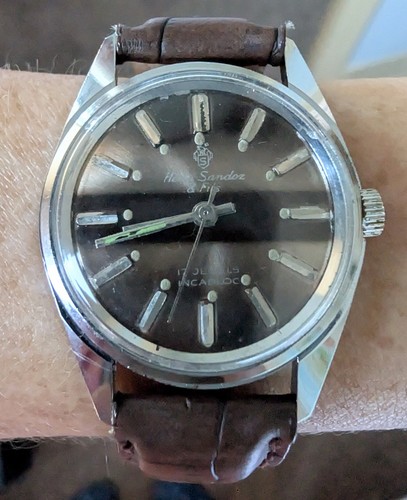 Gents swiss 1960s sandoz - swiss, ss