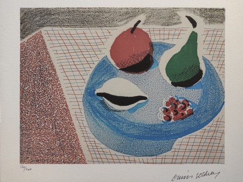 David hockney signed - hockney,