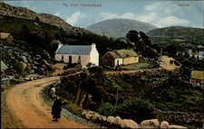 Crolly Village Gweedore County Donegal Ireland Irish Homestead old postcard s091