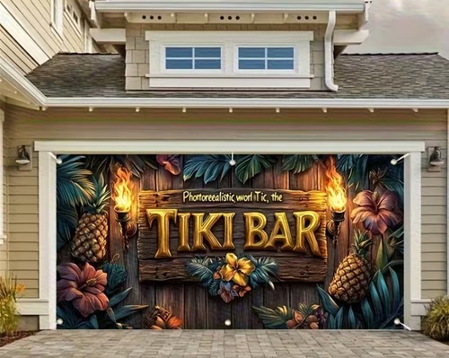 Tiki bar tropical garage - tiki,