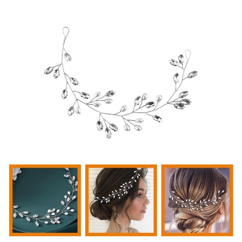 Bride hair vine vines for - bride,