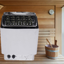 9KW Electric Sauna Heater Galvanized Steel Wet & Dry Steam SPA Stove UK