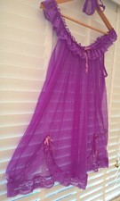 Sexy LIGHT PURPLE Sheer / SEE