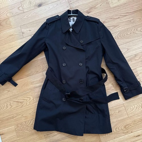 Burberry black trench coat - burberry,