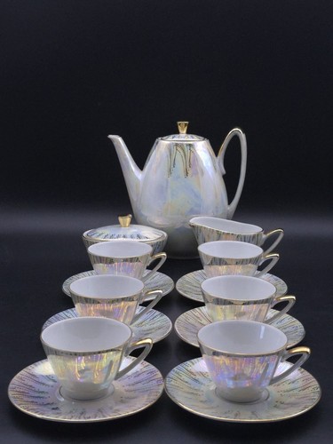 Bavaria porcelain lustreware - bavaria,