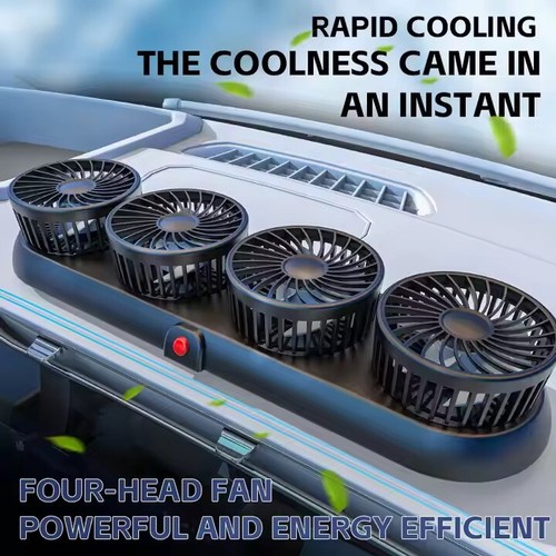 Portable vehicle fan 360 - portable, 360°