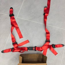 4 Point Red Car Racing Bucket