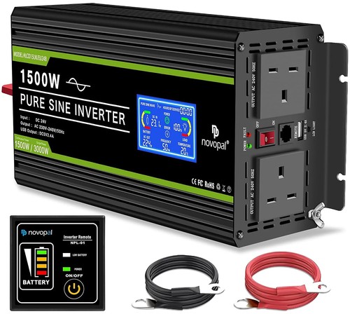 Novopal 1500w pure - sine, wave
